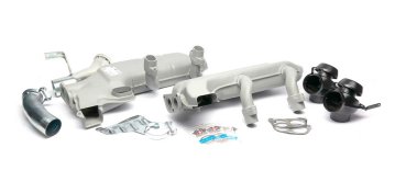 Wärmetauscher rechts links komplett Auspuffanlage VW Bus T2 Typ4 Motor 72-7.78 2.0 L Heizklappen Lüftung Heizbirne Heizung